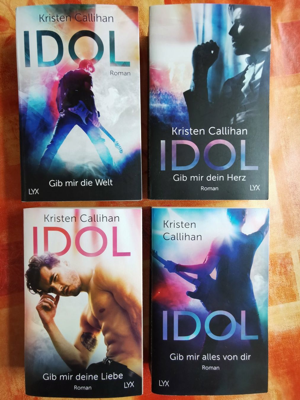 Libri: Kristen Callihan, IDOL Serie 1-4 – Usato da Kölliken venduto da mar5742
