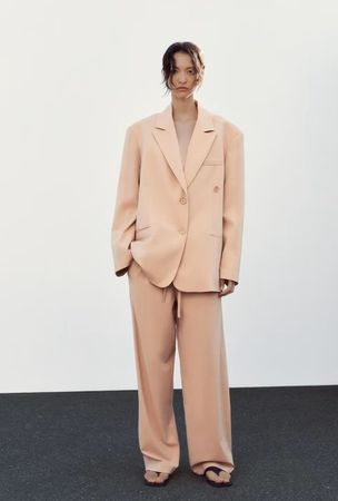 ZARA Total Look Anzug Blazer & Hose Gr.M  NEU NP 159