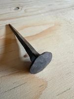 Antiker Schmiede Nagel, Handarbeit, Rarität, Top Zustand
