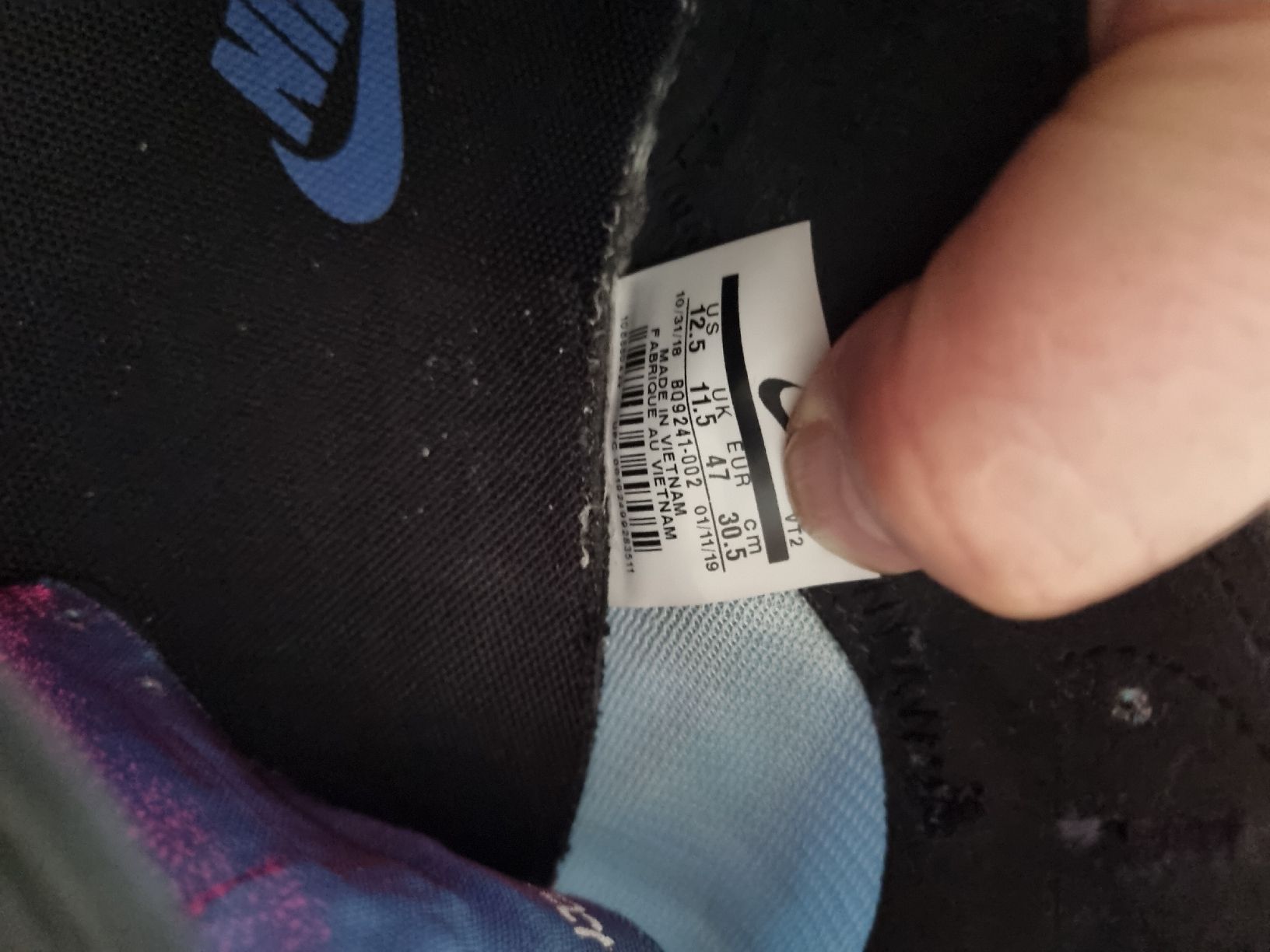 Nike Herrenschuhe: Nike react, 47 – Gebraucht aus Bernex von couscous03 4