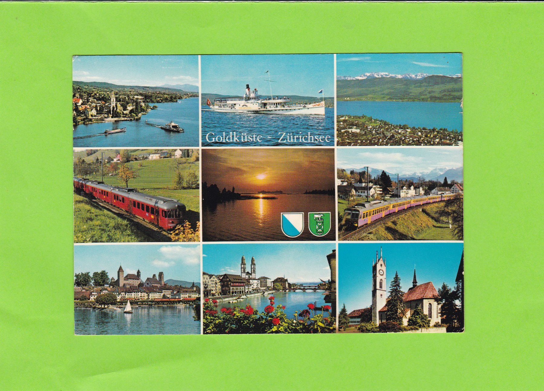 Cartoline postali: Goldküste-Zürichsee – Usato da St. Peterzell venduto da neckertal