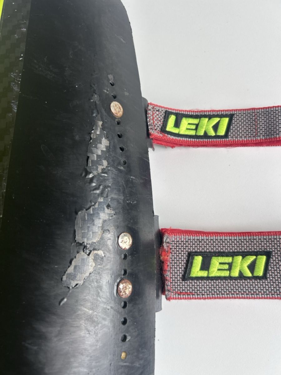 Leki Protezioni & Imbottiture: Leki Schienbeinschoner Karbon  – Usato da Nesslau venduto da Sclips 3