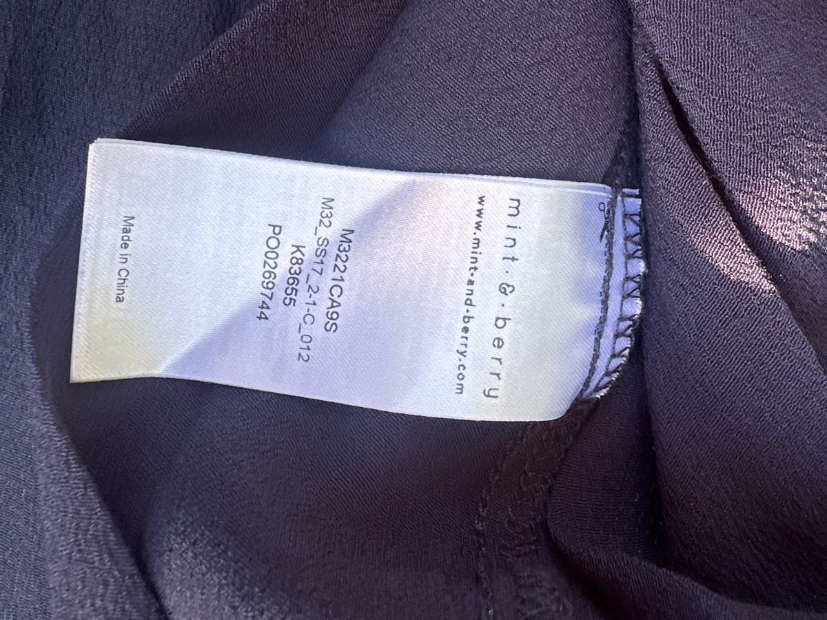 Mint & Berry Vestiti: Mint & Berry Sommerkleid - Grösse 36, Dunkelblau – Usato da Lenzburg venduto da selabella 3