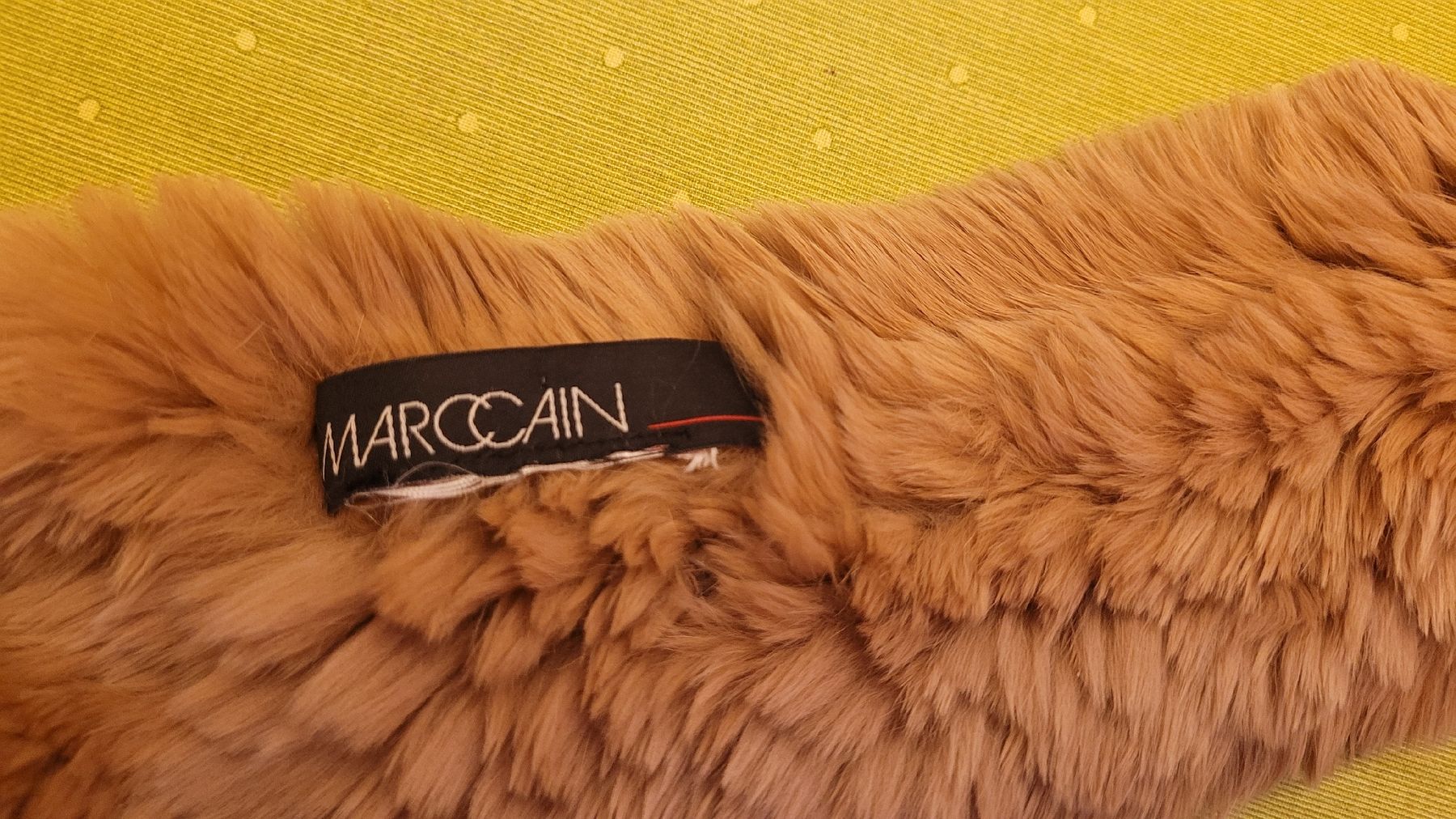 Marc Cain Foulard & Sciarpe: Marc Cain Rex Kanin Schal Camel – Nuovo (secondo la descrizione) da Winterthur venduto da Wohnhaus 1