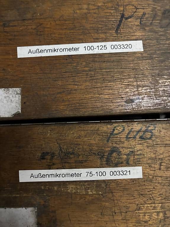 Misurare: Aussen Mikrometer – Usato da Seedorf venduto da Zurfluh01