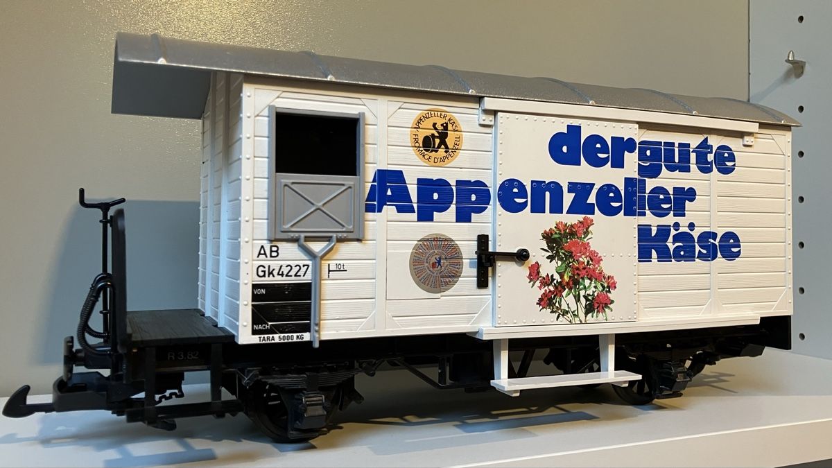 LGB Modellini di ferrovie: LGB Spur G Güterwagen – Usato da Vättis venduto da Toesser 4