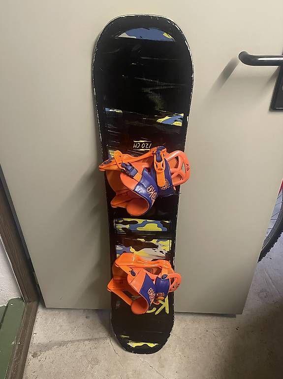 Board: Snowboard Kinder inkl. Bindung. Länge 120cm – Usato da Wildhaus venduto da Yoursports 2
