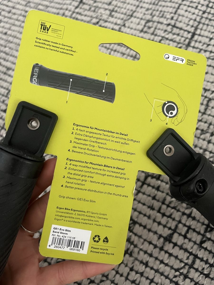 Ergon Ersatzteile: NEUE Ergon GE1 Evo Slim Mountain Griffe  – Neu und originalverpackt aus Zürich von MrsWollishofen 2