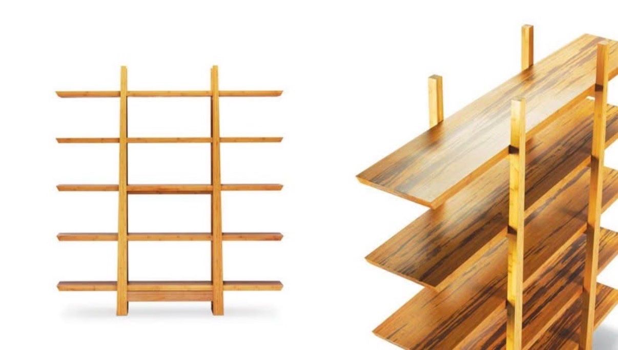 Scaffali: Exklusives Bambus-Regal Handwerkskunst & Design – Usato da Luzern venduto da sle-sumi 2
