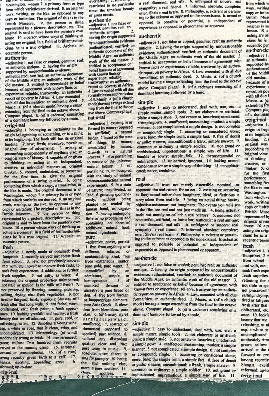 Tissus: Patchworkstoffe Schrift Baumwollstoffe – D'occasion à Lützelflüh-Goldb par Fresu8 1