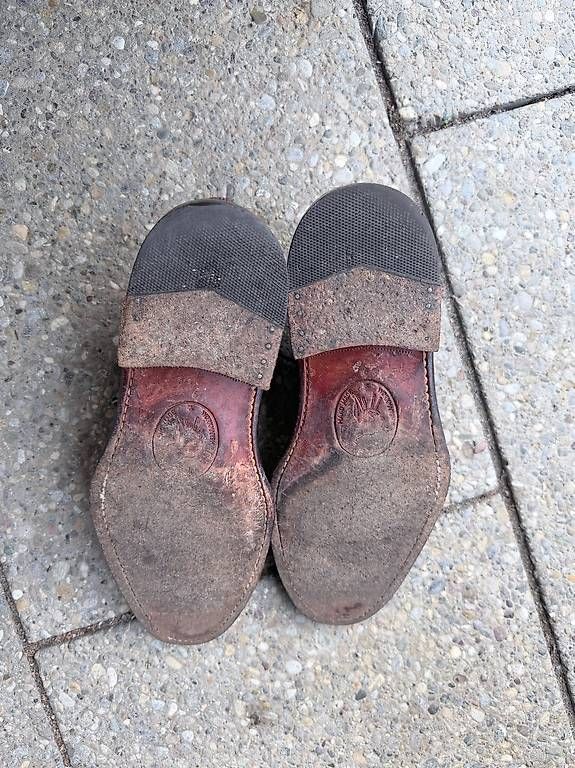 Herrenschuhe: Straußenlederschuhe Vitale Quartier Gr. 4445 inkl. Spanner – Gebraucht aus Basel von harry 3