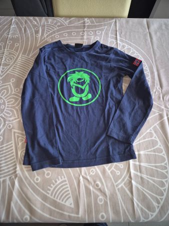 Trollkids Langarmshirt dunkelblau Grösse 128