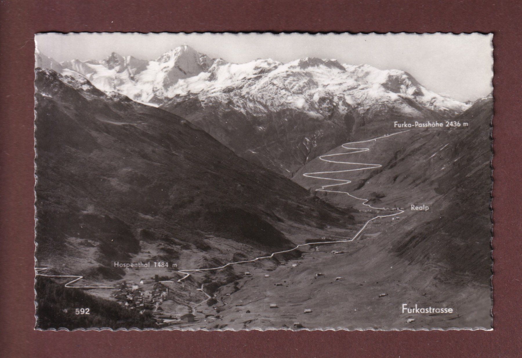 Cartes postales: FURKASTRASSE – D'occasion à Pully par nicecards-shop
