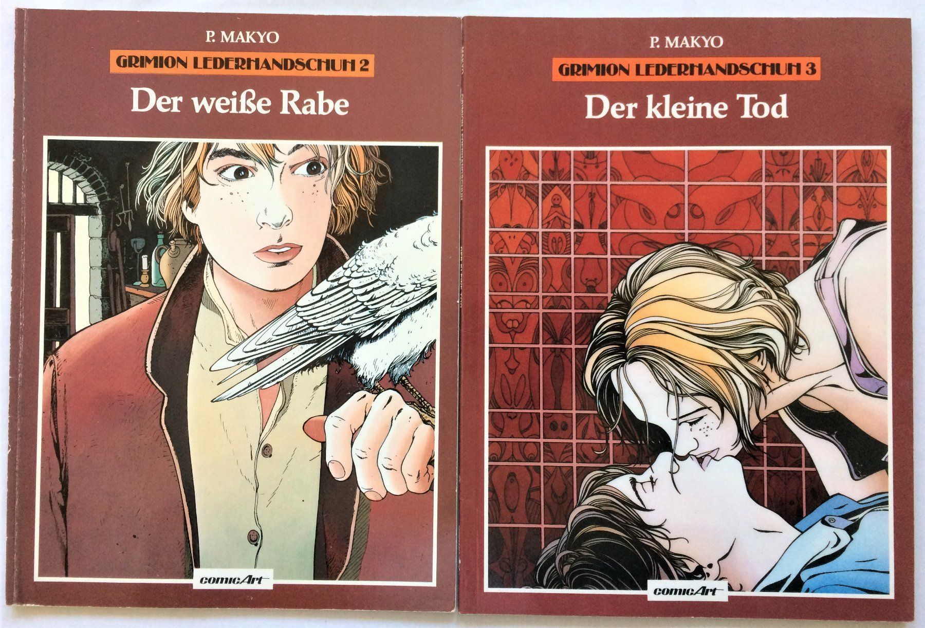 Fumetti: GRIMION LEDERHANDSCHUH - Band 2+3 – Usato da Schaffhausen venduto da durruti