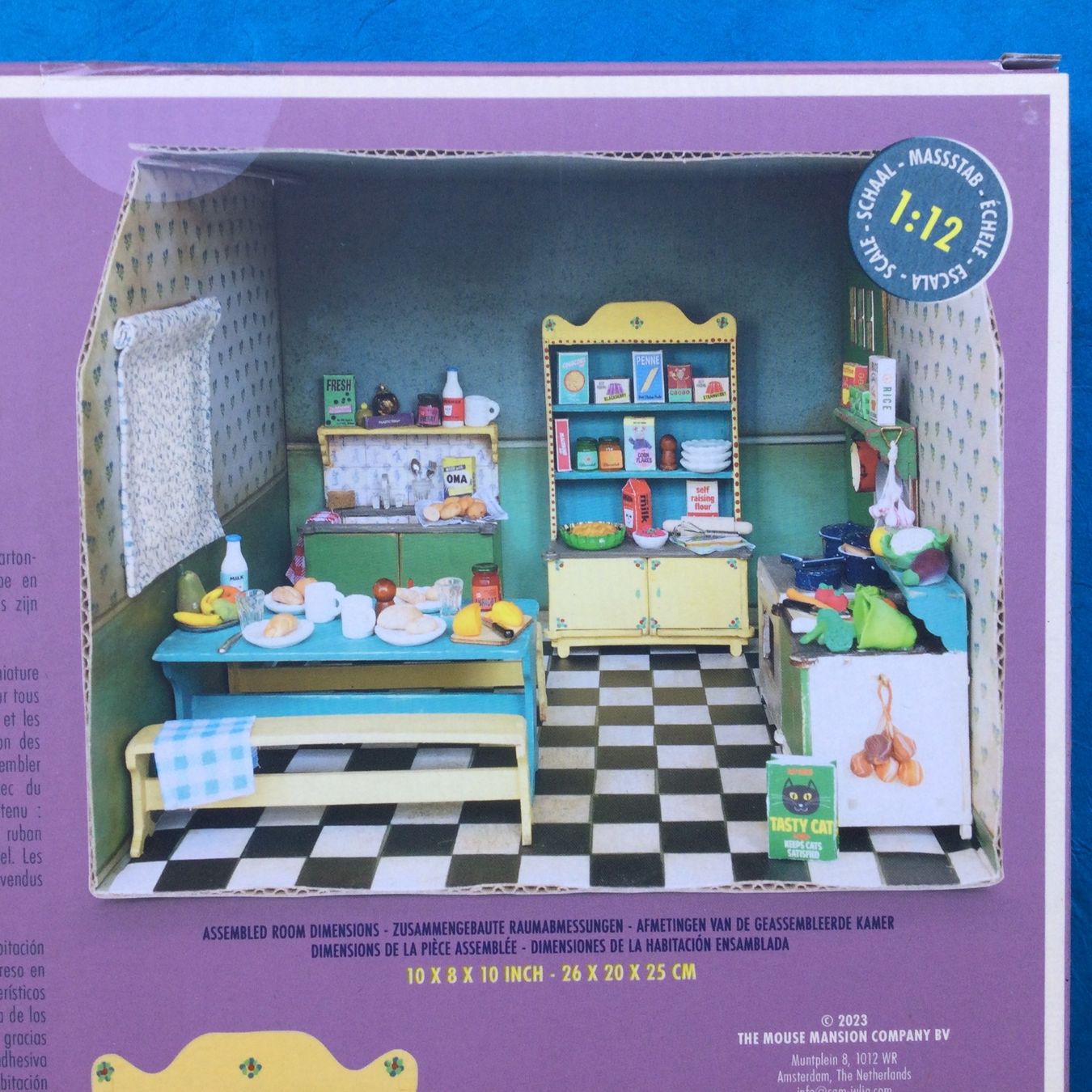 Case e mobili per bambole: Sam & Julia Das Mäusenhaus Karton Miniatur Küche – Nuovo e nell'imballaggio originale da S. Pietro venduto da pic_mc9g 2