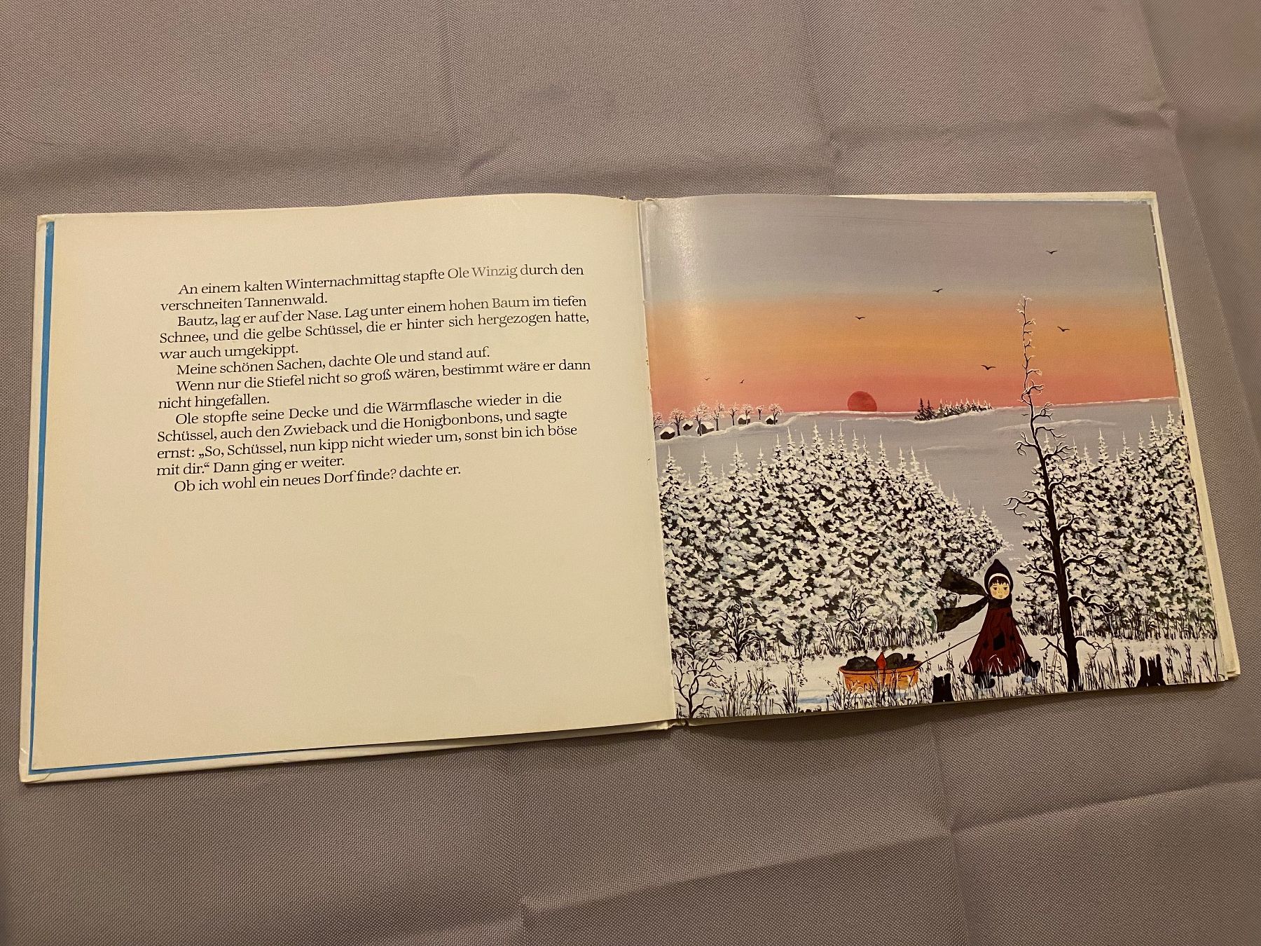 Bücher: Ole Winzig Ein Wintermärchen Bilderbuch Kinderbuch Ansorge – Gebraucht aus Basel von him_5r5n 2