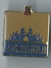 Feldschlösschen Placchette & Badge: Feldschlösschen Schlossgold PIN – Usato da Zürich venduto da t24_de
