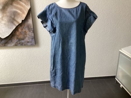 EDC Esprit Denim lässiges Kleid kurzarm Grösse XL