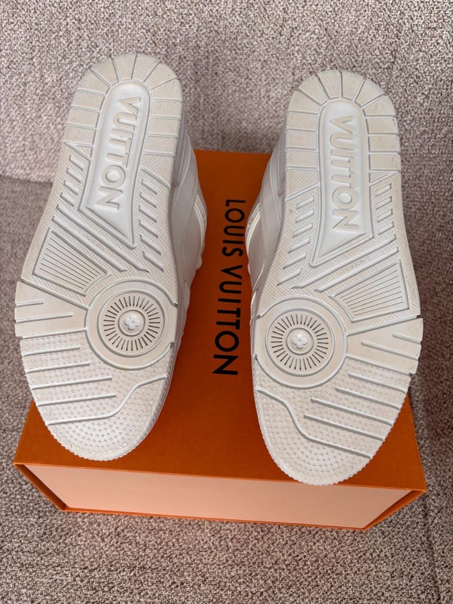 Louis Vuitton Scarpe da uomo: Louis Vuitton Trainer Sneaker weiss Grösse 070 – Usato da Allmendingen b. Bern venduto da misunia 1