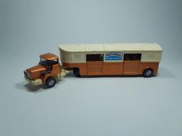 Vintage Corgi Spielzeug Auto / Pferdetransporter von 1976