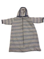 Strampler grau für Baby-Puppe, 24 cm lang