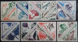 Monaco Porto Kat. 40-57 ** 1953 Kat. 100 Euro