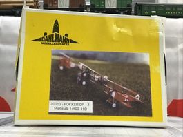Dahlmann Fokker DR-1, Bausatz Massstab 1:100 - Neuwertig!