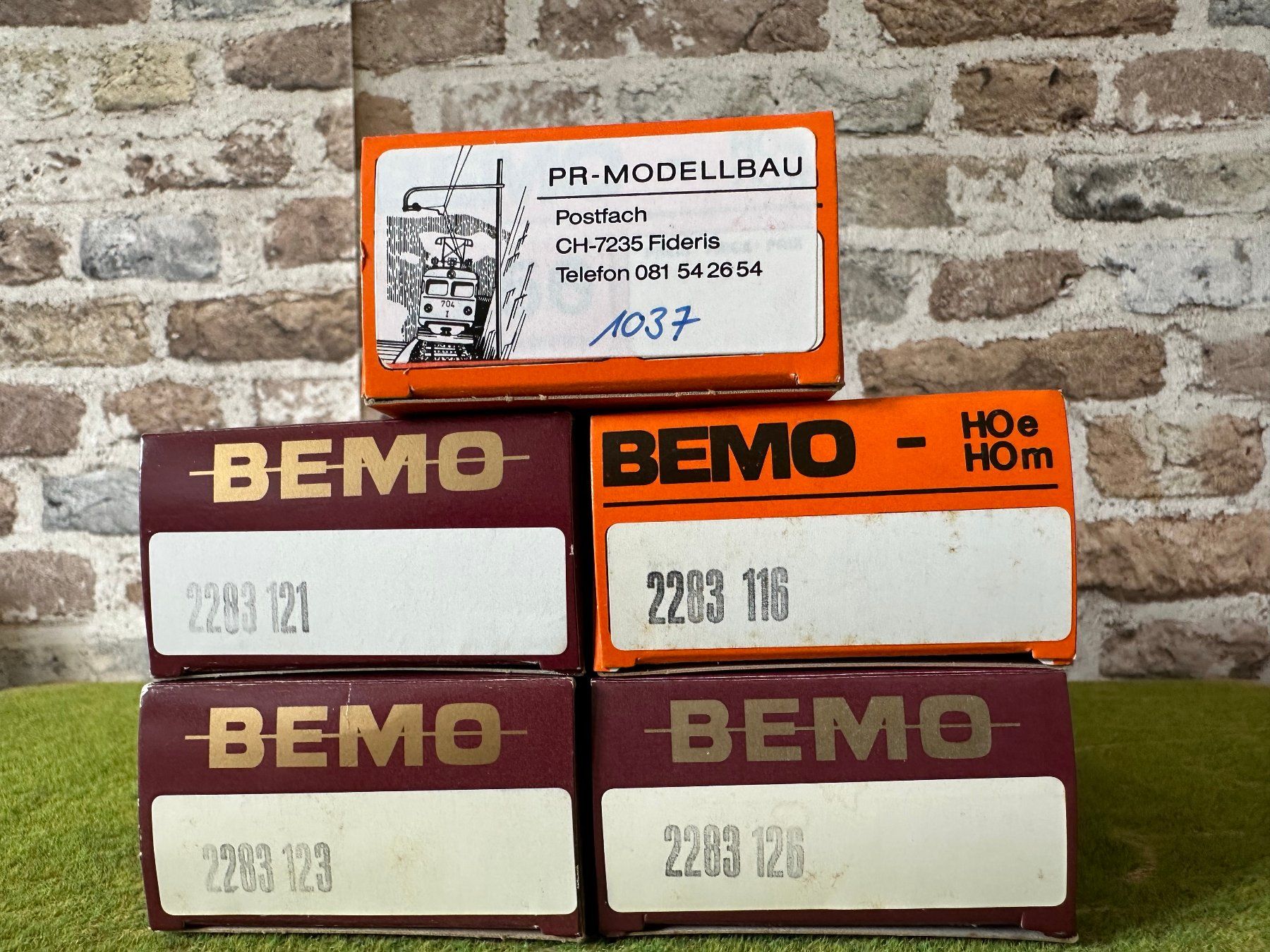 Bemo Modellini di ferrovie: Bemo 5 RhB Güterwagen – Nuovo (secondo la descrizione) da Pfaffnau venduto da Rex2603 1