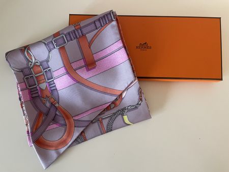 Hermès Maxi-Twilly 100% Seide