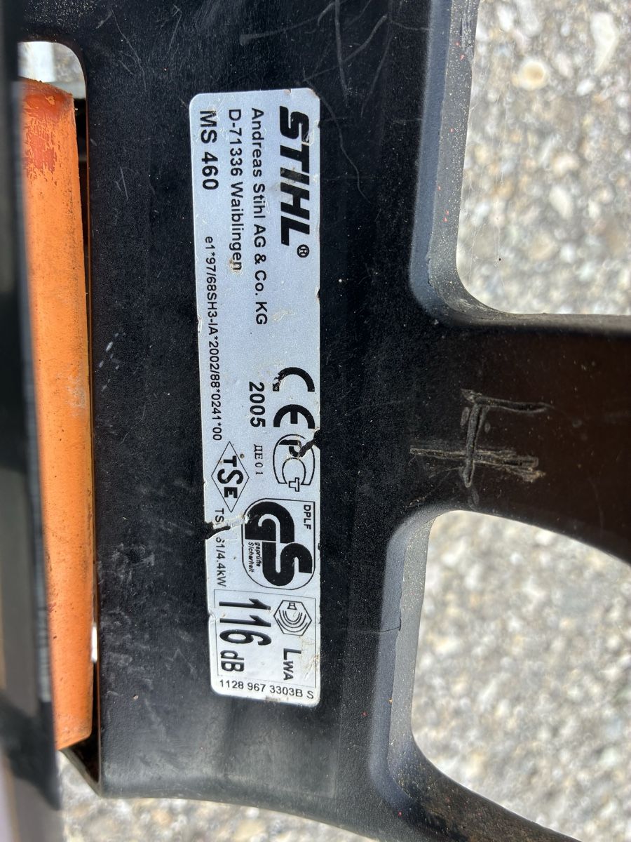 Stihl Sägen: Stihl MS 460 – Gebraucht aus Rüderswil von Avant530 4