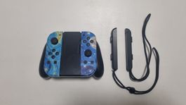 Nintendo Switch Joy Con Controllers mit Griff LED beleuchten