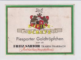 Etikette - Piesporter Goldtröpfchen /bd