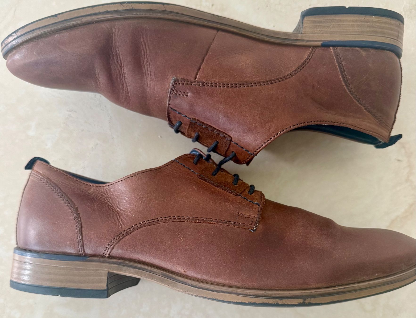 Scarpe da uomo: Chaussures ERAM homme cuir marron – Usato da Corcelles-Payerne venduto da littlemarket 2