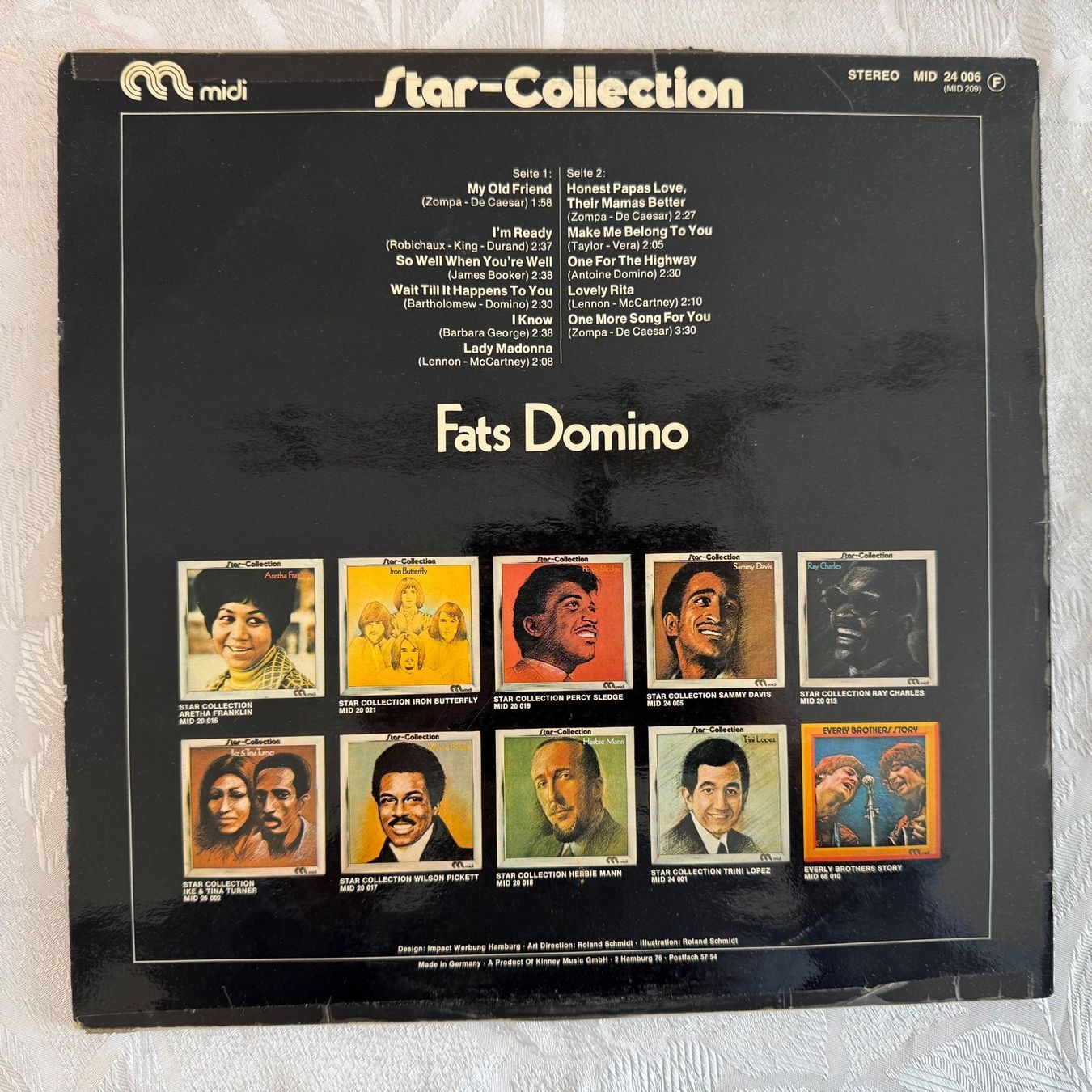 Dischi in vinile: FATS DOMINO - STAR COLLECTION – Usato da Zürich venduto da fehlton 1
