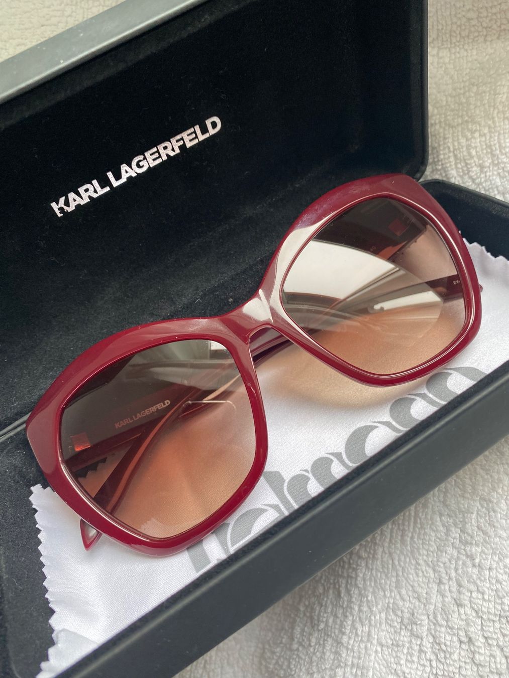Karl Lagerfeld Occhiali & Lenti: KARL LAGERFELD Sonnenbrille – Usato da Besazio venduto da lionheart63