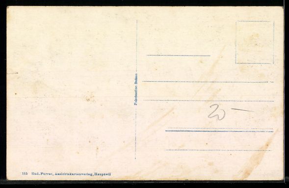 Cartoline postali: AK Hauptwil, Blick in den Ort – Usato da Berlin venduto da bartko-reher 1