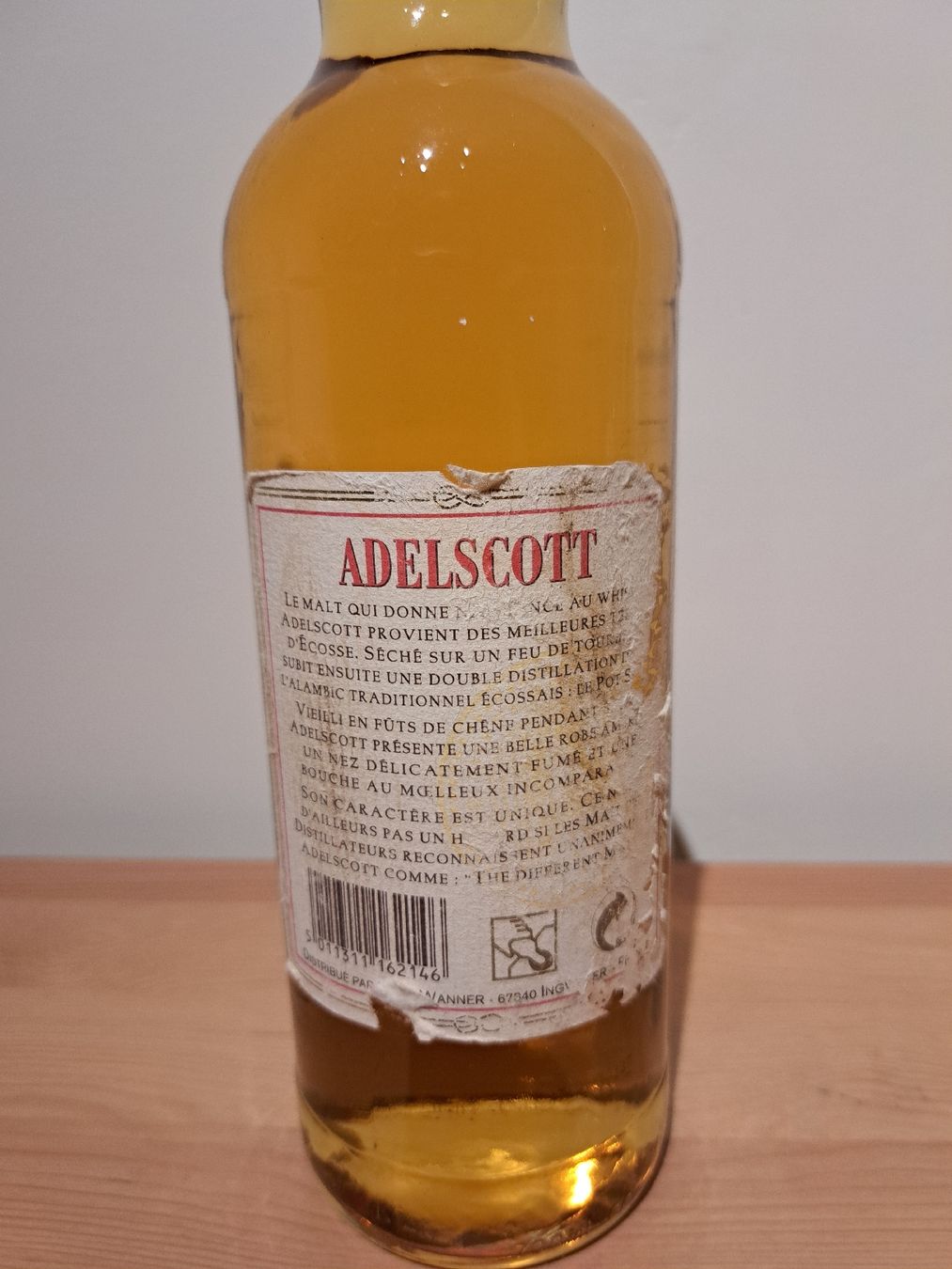 Bevande alcoliche: Adelscott Pure Malt, Etikette fehlt – Nuovo (secondo la descrizione) da Brittnau venduto da Prorex 1