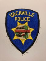 Polizeiabzeichen Vacaville USA Vintage Patch