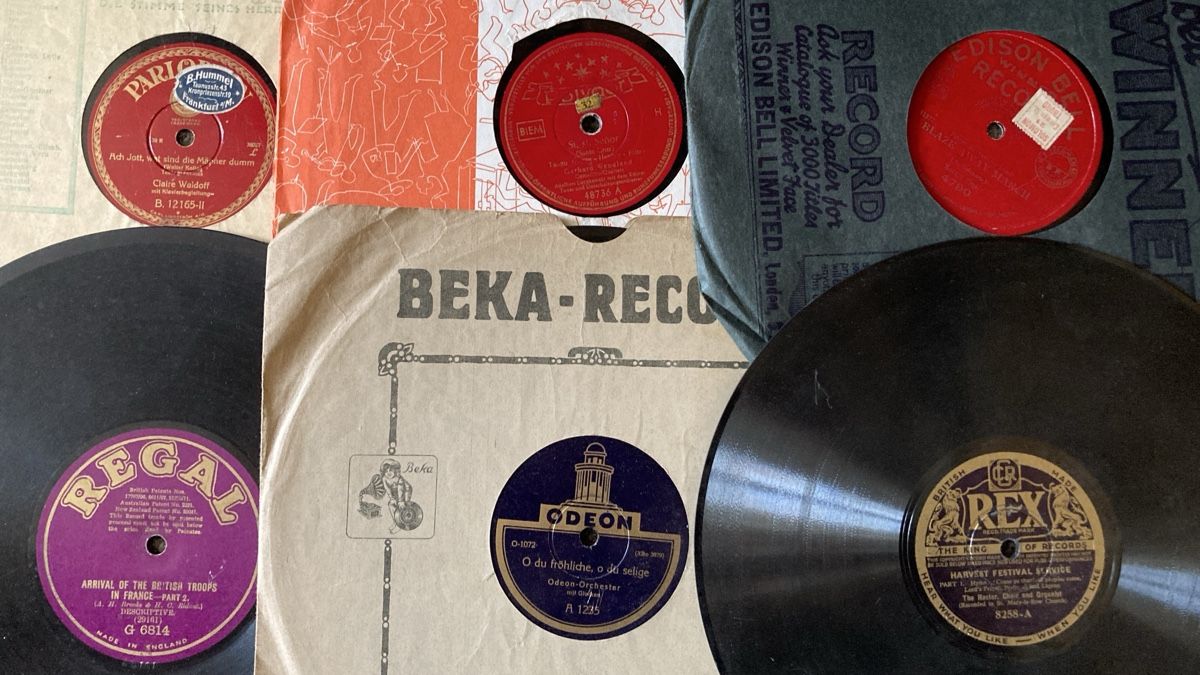 Vinyles: Schellack Grammophon Platten Konvolut – D'occasion à Chevenez par Electro-Rick 3