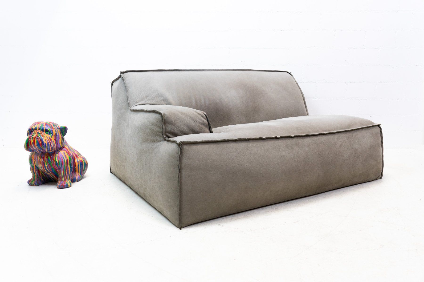 Baxter Divani: Baxter Damasco Sofa Leder Nr. 1 - Lieferung möglich – Usato da Schaffhausen venduto da Studio-Ara