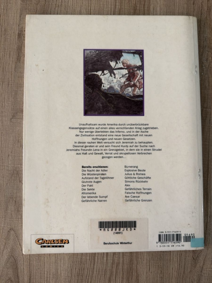 Fumetti: Jeremiah Band 19 Comic – Usato da Hagendorn venduto da masterchieff 1