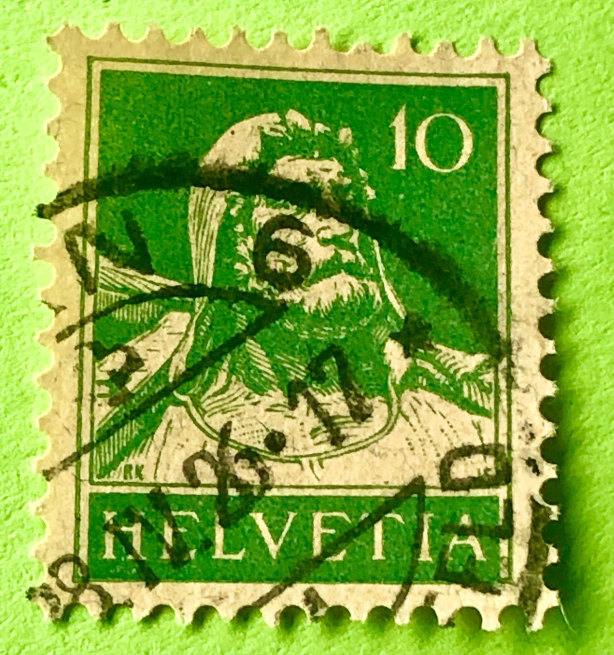 Tutti i francobolli: Nr.153 Wilhelm Tell GESTEMPELT     – Usato da Aarau venduto da Billa007