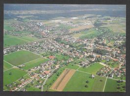 Möhlin Mitteldorf und Riburg Fliegeraufnahme Swissair