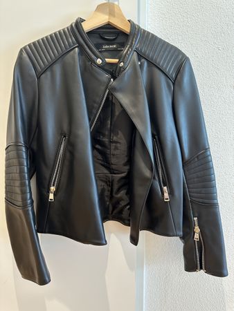 Kunstlederjacke ZARA