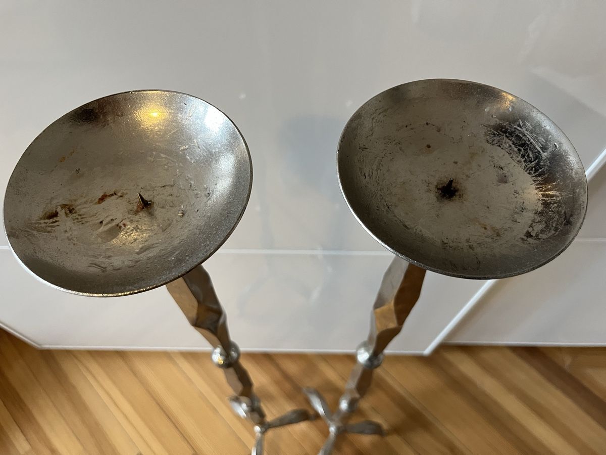 Bougeoirs: Bodenkerzenständer aus Metall – D'occasion à Bern par Melanief 2