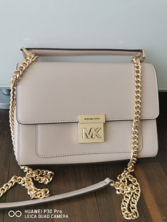 Michael Kors Handtasche beige mit Kette neuwertig