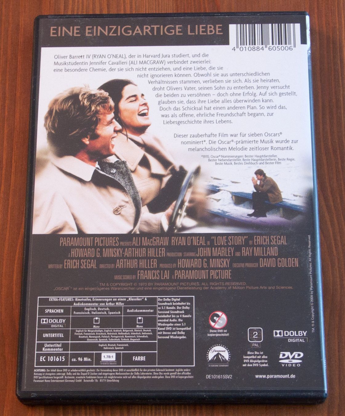 Alle DVDs: Love Story - DVD – Gebraucht aus Bülach von Ckitzmueller 1