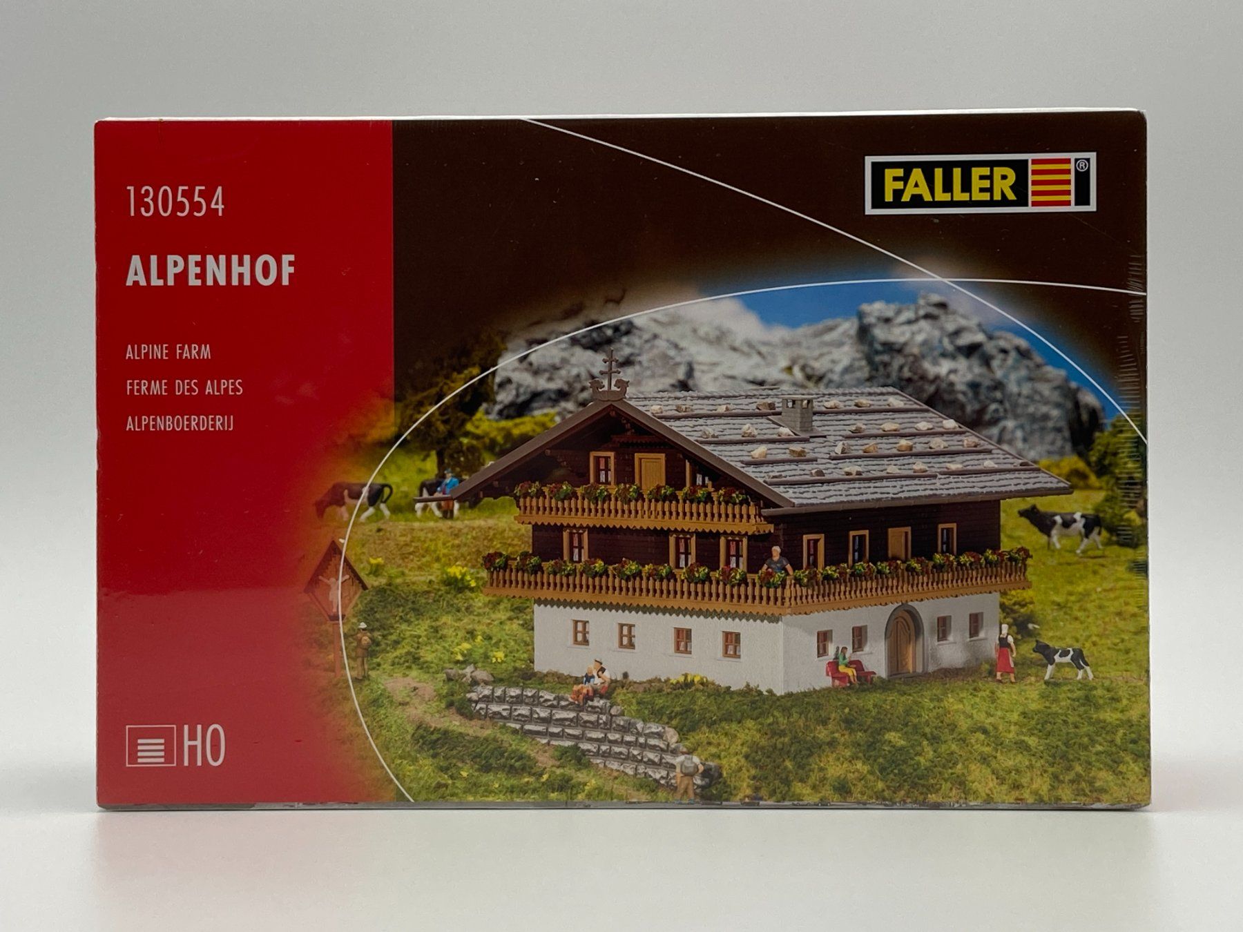 Faller Modellini di ferrovie: Faller 130554 H0 Alpenhof – Nuovo e nell'imballaggio originale da Neukirch a.d. Thur venduto da MoBa-Shop