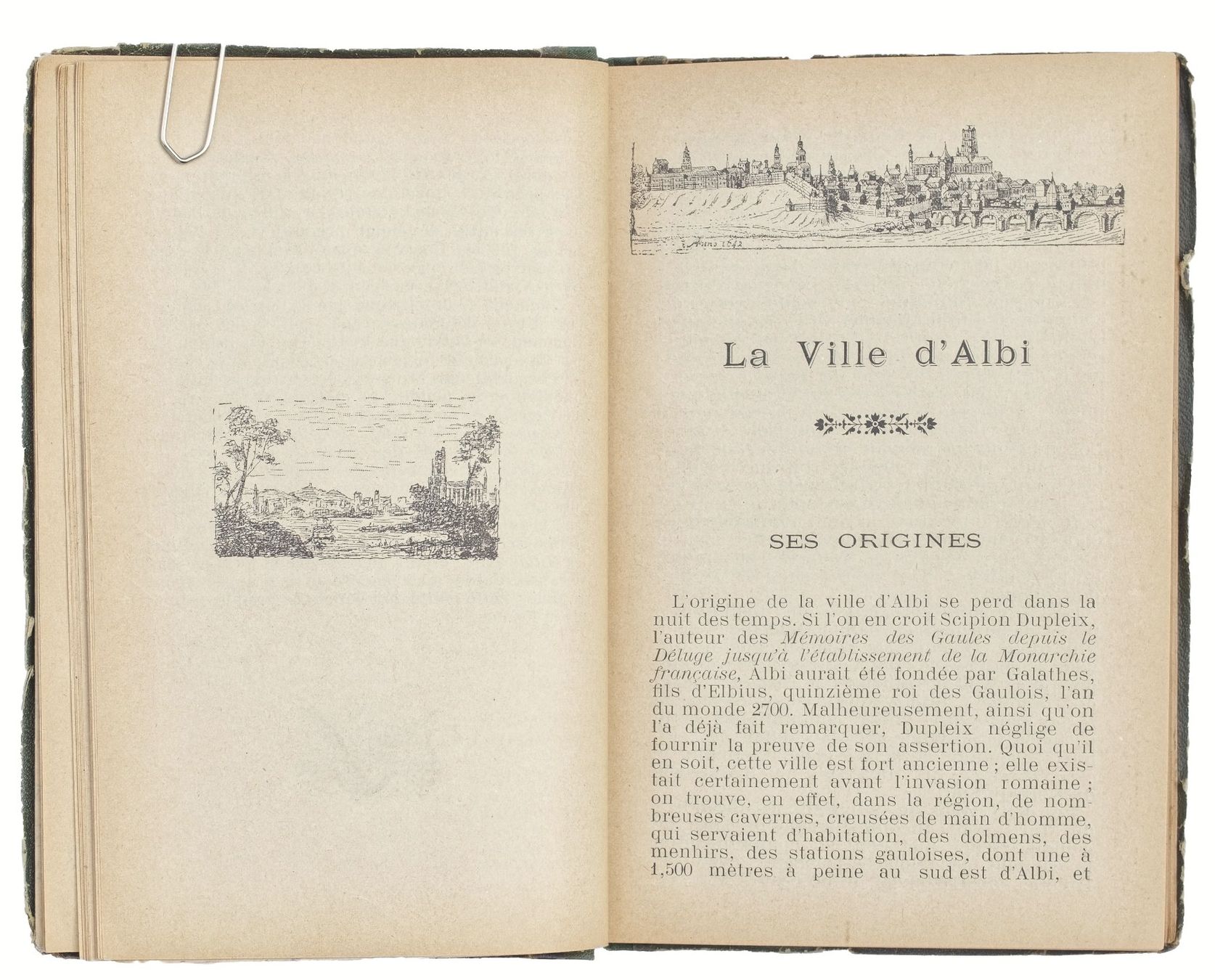 Libri: ALBI ET SES ENVIRONS - © vers 1903 "Cordes - La Grésigne" – Usato da Onex venduto da gonsla 5