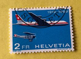 Nr.465 Sonderpostmarken 50 Jahre Flugpost 1969  